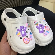 Dép Cross Độn Đế Cao Dép Sục Nữ Tăng Chiều Cao 3 Màu Size 36-41 4Seasons Shoe .Store