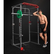 Multi Functional Power Rack D245 Smith Machine Gym Station Weightlifting Squat Pull Lat Bar Power Ca