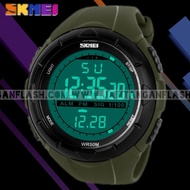 Jual Jam Tangan Digital Pria Casio SKMEI Planet 1025 Hijau Original