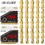 Rustproof Electroplated Bike Chain 8/9/10/11/12-Speed Chain with Missing Link for MTB Road