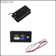 Zein Battery Meter 10-100v Marine RV Battery Capacity Volt Monitor 12V 36V 48V 60V 72V Lithium Battery Voltage Temperatu