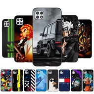 For Samsung A22 A22S 5G Case 6.6inch For Samsung Galaxy A22S 5G Back Cover GalaxyA22S GalaxyA22 A 22 5G black tpu case fashion anime cartoon cute pattern