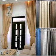 Premium Blackout 6-Wave Root Fiber Curtain