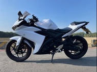 YAMAHA YZF-R3 二手檔車中古車配合全額.超額.學生貸款強力過件白牌黃牌紅牌仿賽街車大型重機滿18即可辦