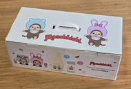 [全新] Monchhichi 真空玻璃內膽保溫水壺保溫瓶 1.3公升＋不鏽鋼食物壺燜燒壺午餐盒 500毫升套裝 