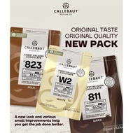 Callebaut Finest Belgian Chocolate 500g (served in microwaveable tubs) Callebaut Chocolate