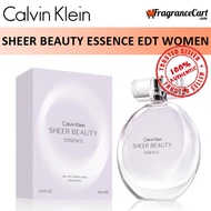 Calvin Klein Sheer Beauty Essence EDT for Women (100ml/Tester) cK Eau de Toilette Purple [100% Authentic Perfume]