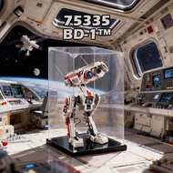 Acrylic Display Box 透明防尘展示盒 Kotak Telus For Lego Collection Storage For Lego 75335 BD 1 Robot Dog