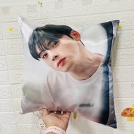 Cushion With Screen Print Tea Eun-U And Hwang Inyu 2-Sided Printing Super Cool