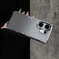 luxury case for 	vivo X200 FE x200fe	case women soft case blue aesthetic glitters phone case shockpr