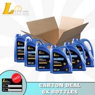 Lazz OiL Fully-Synthetic Lubricants 0w20 SN/SF Car Engine Oil 4Litre x 6