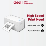 Deli Thermal Label Printer Waybill Printer AWB Shipping Label Barcode AWB 热敏打印机 80mm - USB/Bluetooth