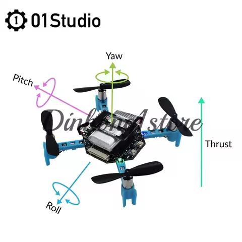 PyDrone Quadcopter Drone Remote Control Aircraft Python Programming Open Source DIY ESP32-S3