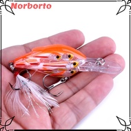 NORBORTO Fishing Lures, Group Fishes 7.5cm Fishing Lures Bait, Professional 9g Artificial Fishing Wo