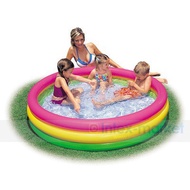 Hot INTEX 57422 147cm Intex 3-Ring Inflatable Outdoor Swimming