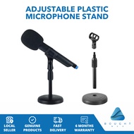 Adjustable Plastic Microphone Stand KT-26S - Desk Mic Stand, Height Adjustable Base