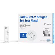 (ROCHE) SARS-CoV-2 Antigen Self Test Nasal - COVID-19 ART Kit (5 Test Kits / Per Box)