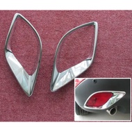 Chrome Styling Rear Fog Light Lamps Cover FOR Mazda CX-5 2013-2016 CX5 Accessories