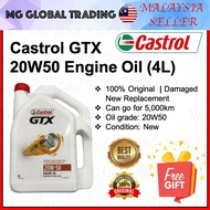 Castrol GTX 20W 50 / 20W50 / 20W-50 engine oil / motor oil (4L)