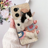 เคสสำหรับ Xiaomi Redmi A5 4G ลายแมวน่ารักเคส RedmiA5โทรศัพท์แบบบางนุ่มเคสโทรศัพท์เสี่ยวหมี่ Poco C71