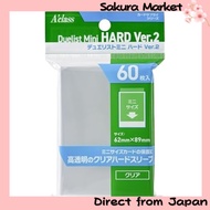 Aklas Duelist Mini Hard Ver.2 [For Mini Size Cards / 60 Cards / Card Protection]  [Terus dari Jepun]