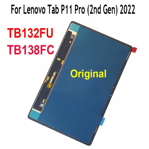 11.2" AMOLED For Lenovo Tab P11 Pro (2nd Gen) 2022 TB132FU TB138FC LCD Display Touch Screen Digitize