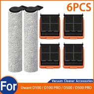 For Uwant D100 / D100 PRO / D500 / D500 PRO Vacuum Cleaner Replacement Parts (3PCS)