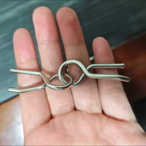 8-piece set of nine-ring puzzle puzzle, metal puzzle brain teasers, perfect for giving as a gift dur