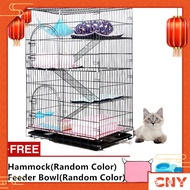 Pet Cat iron Cage 4 Level