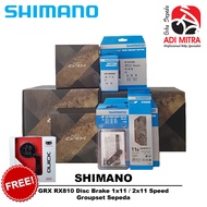 Shimano GRX RX810 1x11/2x11 Speed Drop Bar Bicycle Groupset