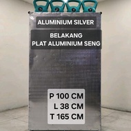 ✨ RAK PIRING MODERN | DESAIN ELEGAN & KUAT 💪 | TC ALUMINIUM LP434 100X38X165 S LEMARI RAK PIRING ALU