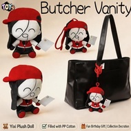Butcher Vanity Stuffed Toy Plushie Yixi Plush Doll PP Cotton Desk Decor Birthday Gift for Fans