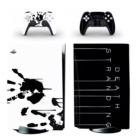 Death Stranding PS5 Standard Disc Skin Sticker Decal Cover for Console and 2 Controllers PS5 Disk Sk