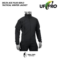 UF PRO - Delta AcE Plus Gen.3 Tactical Winter Jacket [Black] เสื้อแจ็คเก็ตผู้ชาย แบบมีฮู้ด กันน้ำกันลม