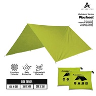 TENDA Bivouac Flysheet 3m X 4m Waterproof Camping Tent