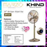 KHIND Antique Stand Fan SF141 / Kipas Berdiri