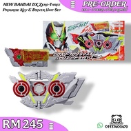 PREORDER NEW Bandai DX Zero-Three Progrise Key & Driver Unit Set Kamen Rider Outsiders Zero One Zero