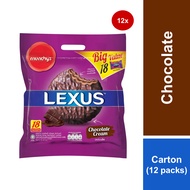 [Carton Deal] Munchy's Lexus Choco Coated Cream Biscuits 360g x12s