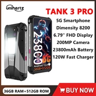 [NEW] Unihertz 8849 Tank 3 Pro Rugged Smartphone 5G with 100 Lumens Projector 32/36GB 512GB 23800mAh