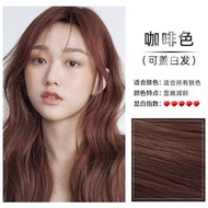 【Ready Stock】植物泡泡染学生染发剂温和泡沫盖白发染发膏护理自然持久无刺激强韧发根不沾头皮草本染发剂流行色Cover White Hair Dye Cream Non-Staining Sc