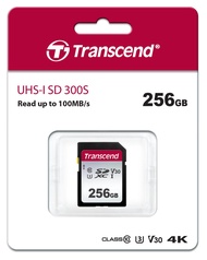 Transcend 創見 256GB SDC300S SDXC UHS-I U3(V30)記憶卡 (TS256GSDC300S)