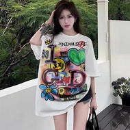 /" GDRAGON GDRAGON Pain Clothes/" Printed Loose Pure Cotton Short-Sleeved T-Shirt Men Women Concert 