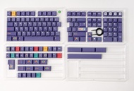 ปุ่มคีย์บอร์ดสีม่วง NGC PBT 5-Sided Heat Sublimation Non-Mechanical Keyboard Magnetic Axis F99 F87 ป