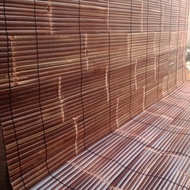 tirai bambu hitam,wulung,kirai,kerai bambu wulung size 2,5x2 gazebo