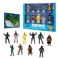 Fortnite The Chapter 1 Collection - Ten 4” Action Figures, Featuring Recruit (Jonesy), Black Knight,