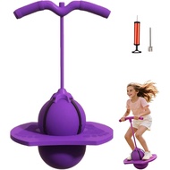 Balance Jumping Ball with Handle, Upgraded Pogo Stick for Kids Adult, Childrens Bouncing Hopping Bal
