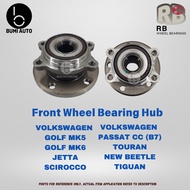 Volkswagen Golf MK5 MK6 Jetta Passat CC Tiguan Scirocco Touran Beetle Front (Depan) Wheel Bearing Hu