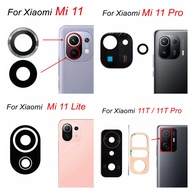 Rear Back Camera Glass Lens For Xiaomi Mi 11 Pro 11 Lite Ultra 11i 11X 11T Pro Replacement With Adhesive Sticker