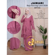 [JAWARI] Set Ibu dan Anak Baju Kurung Lace 2026