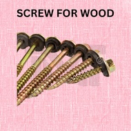 WOOD Self Drilling Hex Head Roofing Awning Screw for Wood/ Self Drilling Hex Head Wood Screws